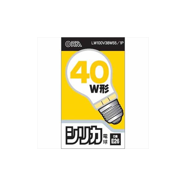 �I�[���d�@  ���M�d�� E26 40W�` �V���J [�i��]06-1755  LW100V38W55/1P