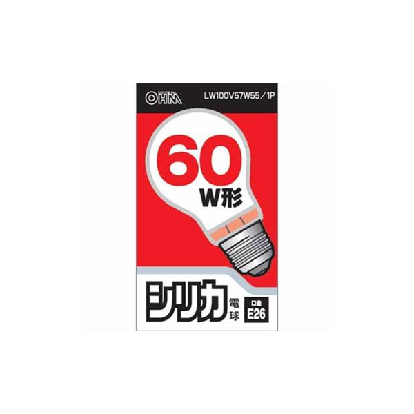 �I�[���d�@  ���M�d�� E26 60W�` �V���J [�i��]06-1756  LW100V57W55/1P