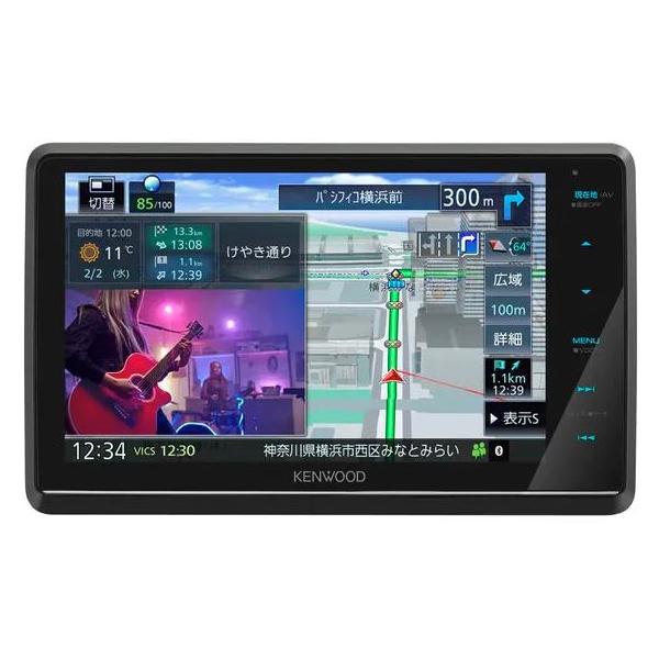 ケンウッド KENWOOD フローティングナビゲーション 8インチ/ハイレゾ