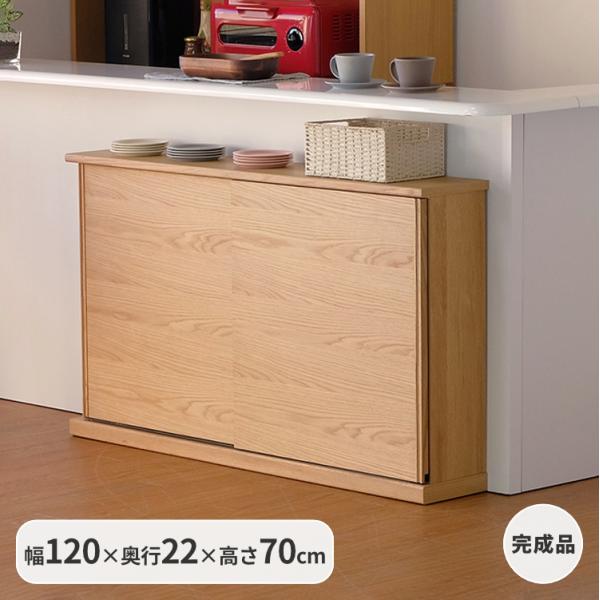 一生紀（ISSEIKI） 【アウトレット】 カウンター下収納 引き戸 奥行22