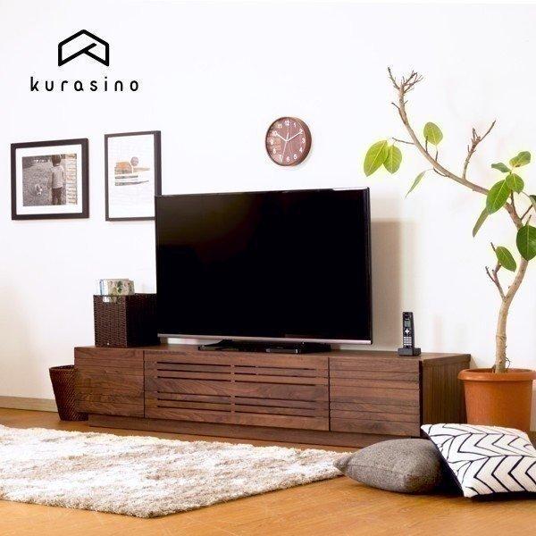 テレビ台 テレビボード ローボード おしゃれ 収納 北欧 180 クリオ ウォールナット Isseiki 2 15 水 ポイント15倍 101 Kurasino 通販 Yahoo ショッピング