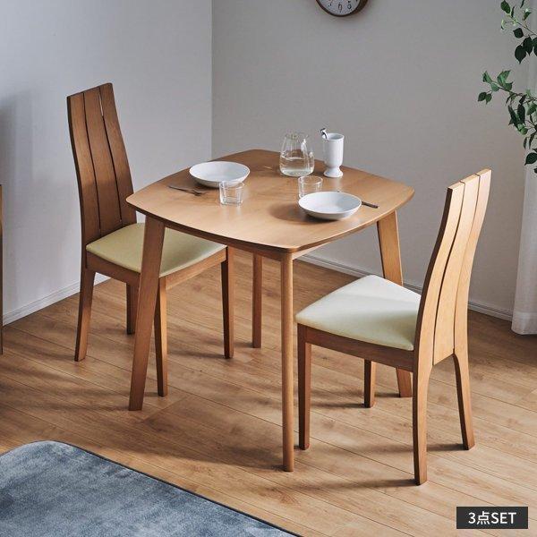 サン　木製テーブルセット 大小 2点 サン様専用 木製テーブルセット 大小 2点 【公式通販】