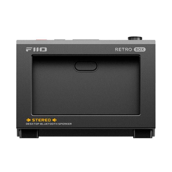 FIIO RETRO BOX Black 【FIO-RETROBOX-B】 スピーカー Bluetooth 6.0 LDAC ワイヤレス接続 レシーバー USB DAC レトロ カセット風 フィーオ