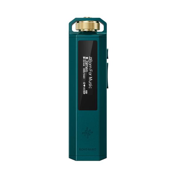 FIIO Snowsky ECHO NANO Green FIO-SSENANO-GR オーディオプレイヤー ミニマル レトロ 3.5mm 4極 microSDカードスロット USB DAC フィーオ