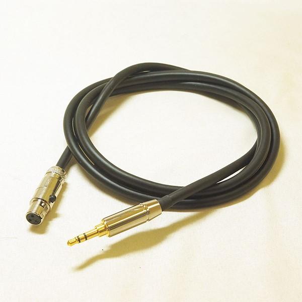 Bispa TinyXLR-3PIN��3.5mm�X�e���I�v���O (BSP-HPCL-CXKHPXM2) �w�b�h�z�� �P�[�u��  �w�b�h�t�H�� ���P�[�u��