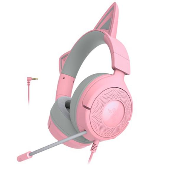 [Release date: September 5, 2025]ブランド名：Razer（レイザー）商品名/型番： Kraken Kitty V3 X (Quartz Pink Edition) 【RZ04-05350100-R3M1】色：...