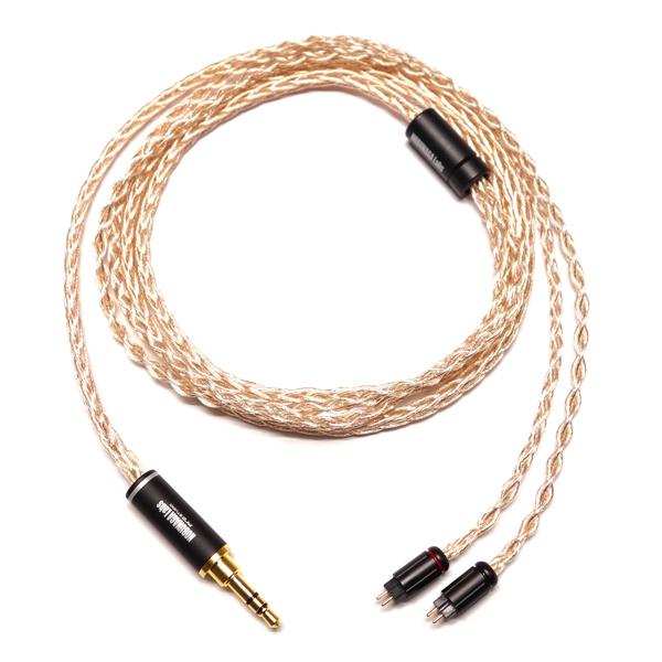 NOBUNAGA Labs �C���z���P�[�u�� Volga-Nexus (�{���K-�l�N�T�X) 3.5mm�X�e���I�~�j/�J�X�^��IEM2pin (NLI-VGA-NXS)