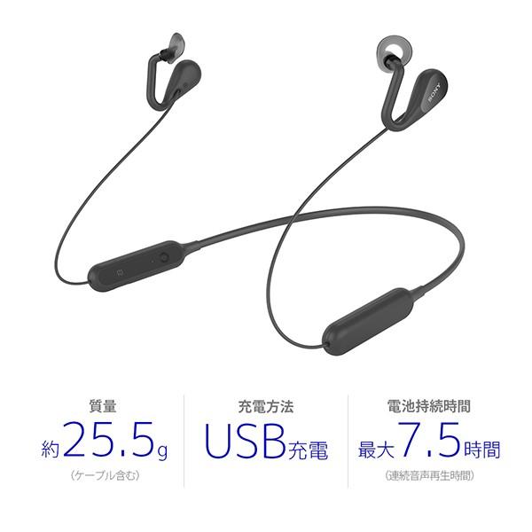 ながら聞き ワイヤレス イヤホン Sony ソニー Sbhdjp B ブラック Bluetooth リモコン付き ハンズフリー通話 Buyee Buyee Japanese Proxy Service Buy From Japan Bot Online