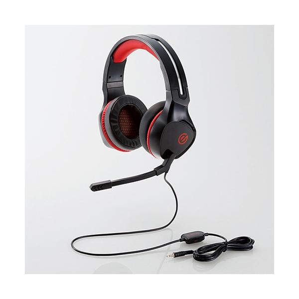 (������) �Q�[�~���O �w�b�h�Z�b�g ELECOM �G���R�� HS-G01 BK �u���b�N