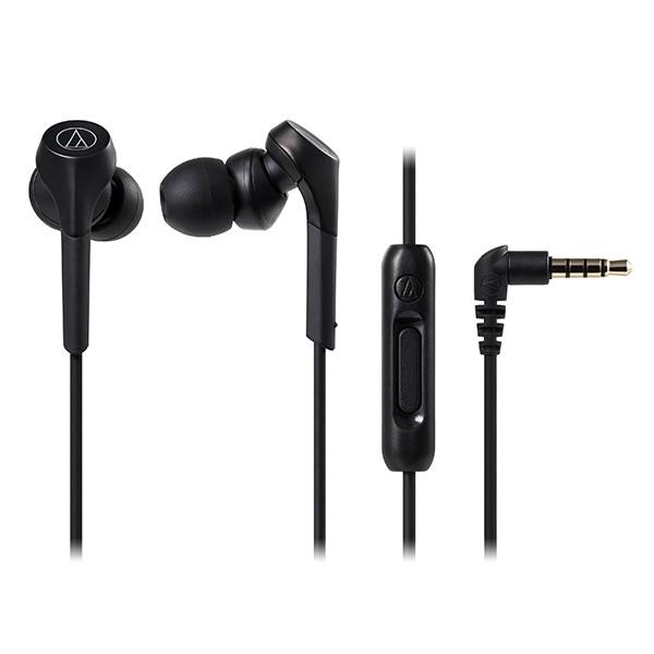audio-technica �I�[�f�B�I�e�N�j�J ATH-CKS550XiS BK �u���b�N �X�}�[�g�t�H���Ή� �����R���t�� �n�C���]�Ή� �J�i���^ �C���z��