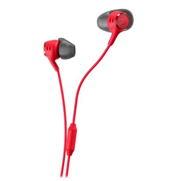 Hyper X HyperX Cloud Earbuds III (Red)【HXR-BN7S0AA】ゲーミングイヤホン 有線イヤホン カナル型 イントラコンカ 密閉型 3.5mm4極 ハイパーエックス
