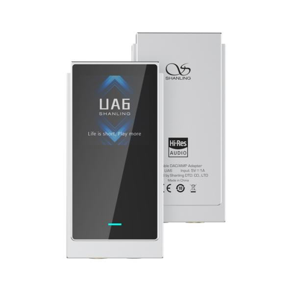 SHANLING UA6 Silver ポータブル ヘッドホンアンプ DAC Type-C SHANLING UA6 Silver ポータブル ヘッドホンアンプ DAC Type-C