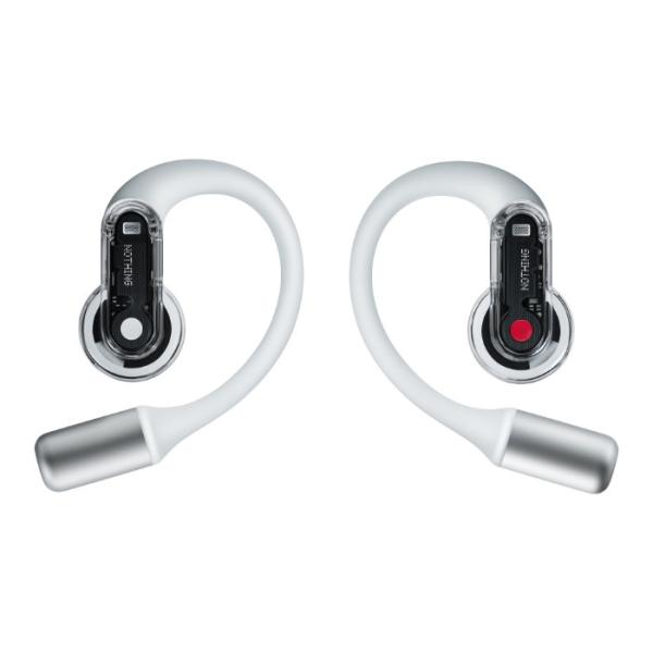 Nothing Ear (open) White【B182】ワイヤレスイヤホン イヤホン 無線 Bluetooth オープンイヤー 耳を塞がない IP54 軽量 片側8.1g マイク ナッシング