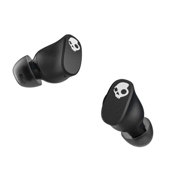 Skullcandy SMOKIN BUDS 360 TRUE BLACK 完全ワイヤレスイヤホン シンプルデザイン IPX4 左右単体仕様 マルチポイント スカルキャンディー