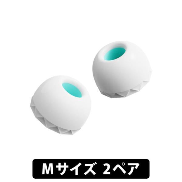 (6月12日発売予定) ELETECH BAROQUE FOR TWS M 2ペア イヤーピース イヤピ シリコン イヤホン 先端 ゴム ワイヤレスイヤホン専用 バロック エレテック