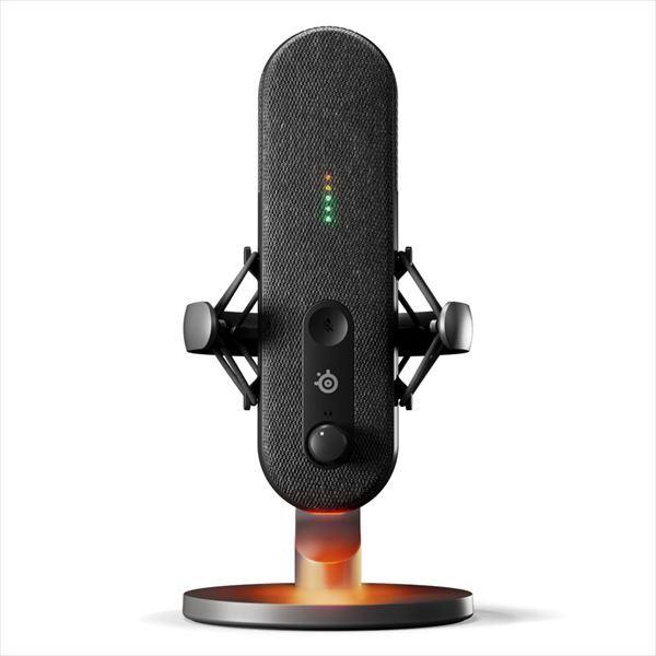 【極美品】SteelSeries Alias コンデンサーマイク SteelSeries Alias USB マイク コンデンサー 通話 配信 高音質 (送料