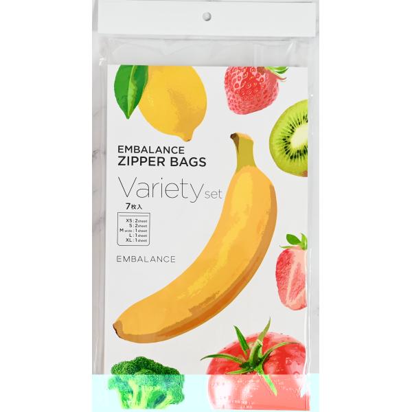 底角が丸くごみが溜まりにくく、洗いやすい丈夫なチャック付き袋です。ポリ袋やラップに包まれた状態でジッパーバッグに入れてもOK。-20°C対応で冷凍可能。(開封時チャックが破損しないようご注意ください)。全サイズ入り。【材質】材質：ポリエチレ...