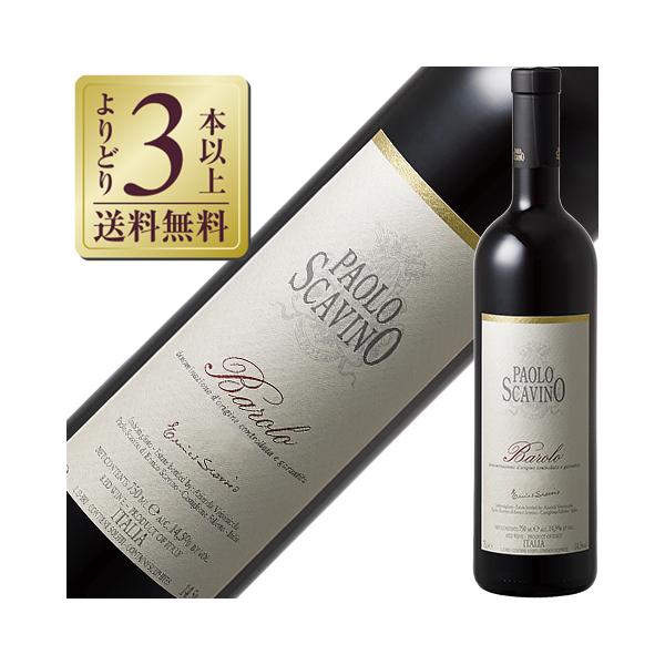 赤ワイン イタリア パオロ スカヴィーノ バローロ 2019 750ml : 酒類の