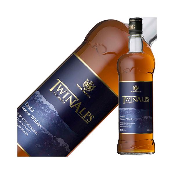 他サイト： ウイスキー マルスウイスキー ツインアルプス 40度 箱なし 750ml 洋酒の商品画像