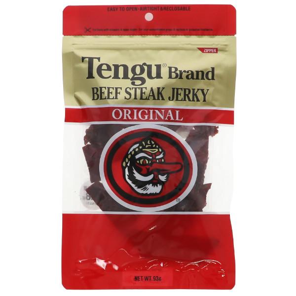 天狗 テング ビーフステーキジャーキー オリジナル 93g 食品 包装不可