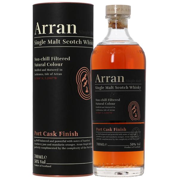 ウイスキー アラン ポートカスク 50度 円筒箱付 700ml シングルモルト