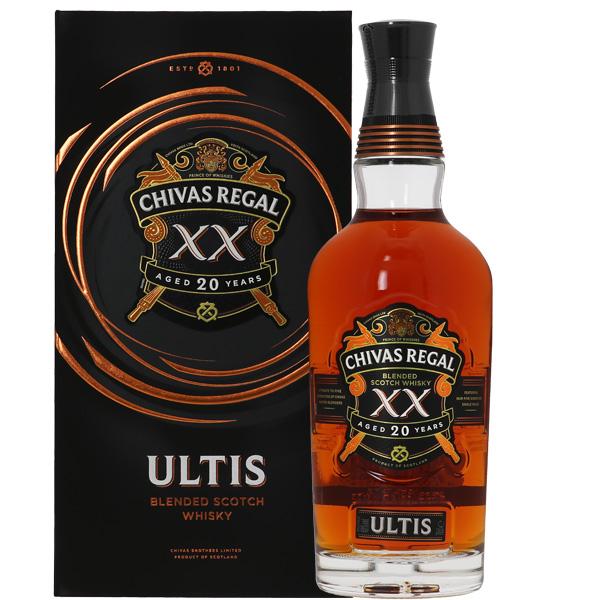 CHIVASREGALULTISブレンデッドモルトスコッチウイスキー限定品 シーバスリーガル ウイスキー アルティス 20年 ブレンデッド