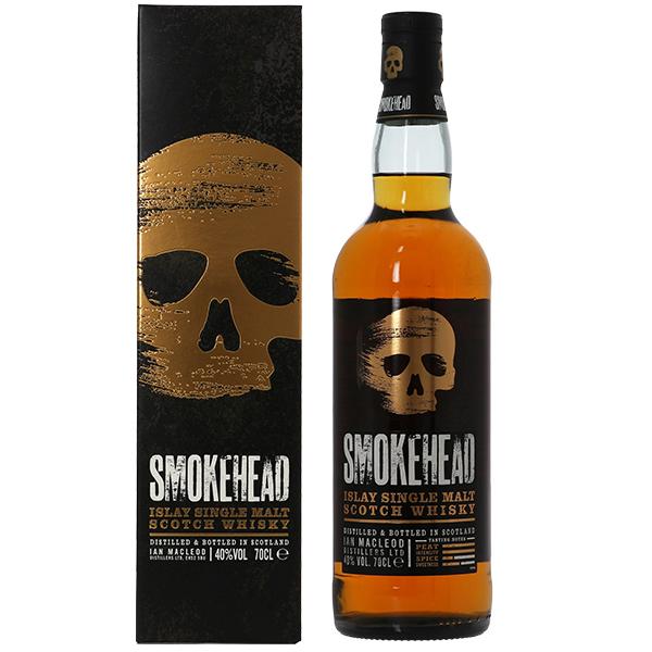 ウイスキー スモークヘッド アイラ シングルモルト 40度 箱付 700ml