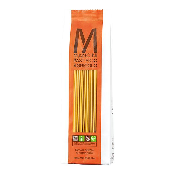 他サイト： パスタ マンチーニ スパゲットーニ 2.4mm 1kg Mancini 食品 包装不可の商品画像