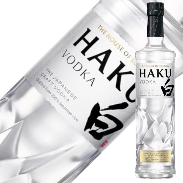 ウォッカ サントリー ジャパニーズ クラフトウォッカ Haku 白 ハク 40度 700ml スピリッツ Vodka Sunhaku 酒類の総合専門店 フェリシティー 通販 Paypayモール