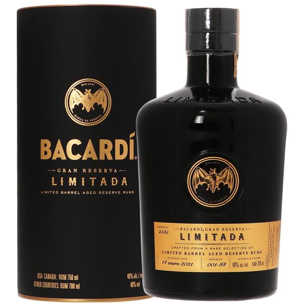 バカルディ ラム レゼルバ リミターダ 40度 箱付 750ml バカルディ ラム レゼルバ リミターダ 40度 箱付 750ml
