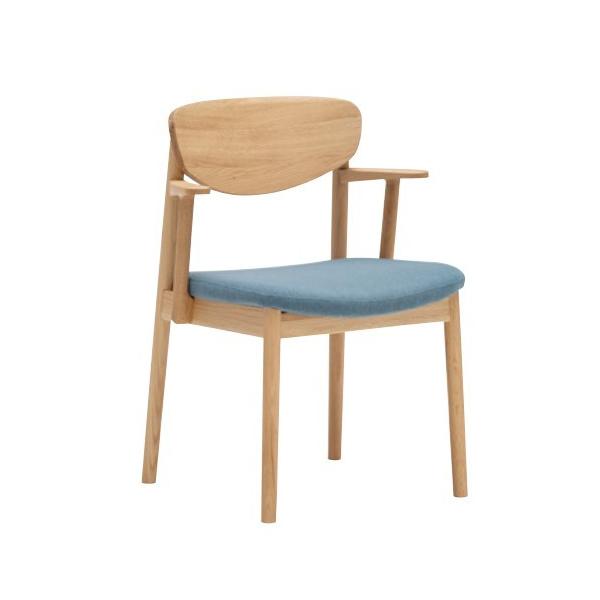 カリモク 天然木 ダイニングチェア 食堂椅子 CS6215E ソファチェア ①