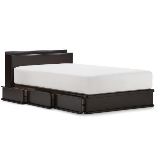 FranceBed セミダブルベッド 引き出し付き 収納ベッド ベッド セミダブル フランスベッド 引き出し 棚