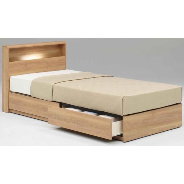 フランスベッド PR70-06C 引き出し付き セミダブル (ベッド) 価格比較