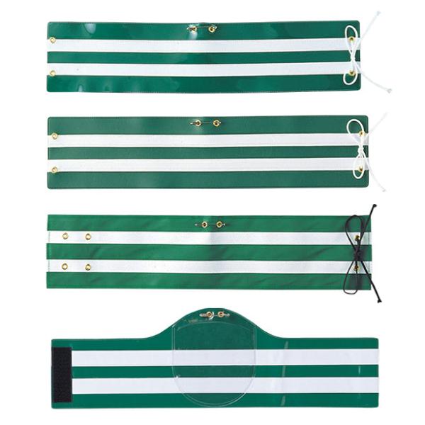 【ポイント】【High-Tachibana】交通整理用腕章！緑地に白線、そのスタイルは昔からかわりません。安全ピンでとめるベーシックスタイル。3 の夜光交通腕章 は緑地に反射白線で夜間でも安全確保！4の ワッペンケース付き交通腕章 は衣服に...