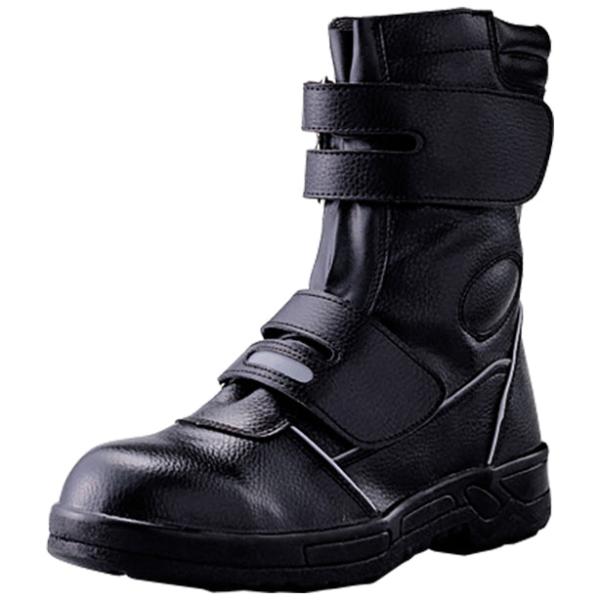 【ポイント】信頼のブランド【High-Tachibana】安全性と機能性を重視した高機能シューズ！着脱が簡単にできるマジックテープ仕様！帯電防止機能付き！長時間の警備も疲れ知らずの2層底で安心。警備に必要な厳格さと信頼を印象付けるブラック！...