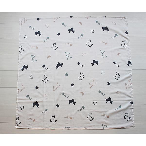 落ち着いたカラーがかわいい 　Rody nino nino マルチガーゼケット　日本製　ふんわり柔らかダブルガーゼケット。おくるみやケットとして使うのはもちろん、授乳ケープやひざ掛けなど1枚あればさまざまな用途に使えます。折りたたんでコンパ...