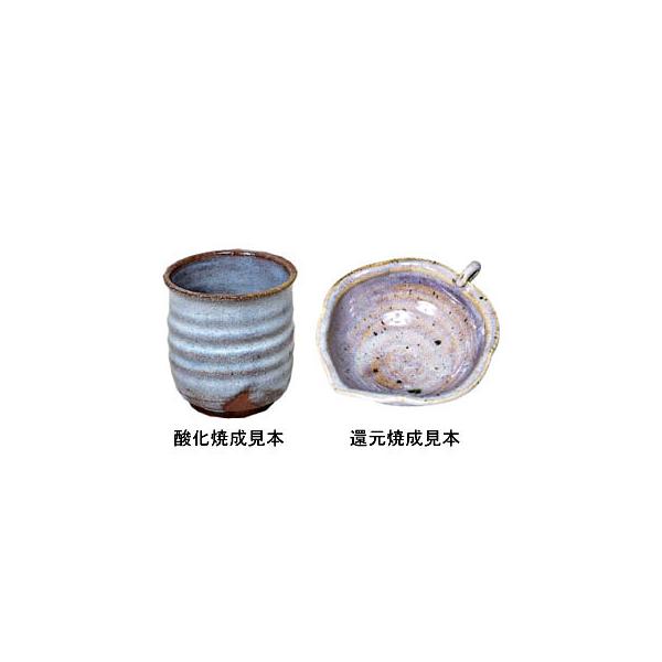 焼成温度目安・・1230〜1250℃ 釉厚さ・・・・・0.8mm焼成適性・・・・酸化・還元 特徴・・・・・・ワラ灰を使った一般的な白釉です。 釉薬が厚い程、白味が出ます。 水添加量目安・・1kg：900mlボーメ度・・・・56調合済みの粉末...