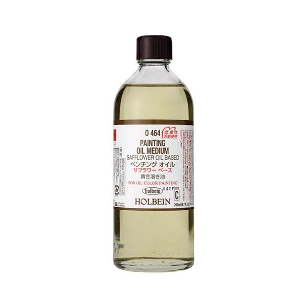 ホルベイン 油絵具｜ペンチングオイル サフラワーベース 200ml ビン入 (O464) ホルベイン画用液