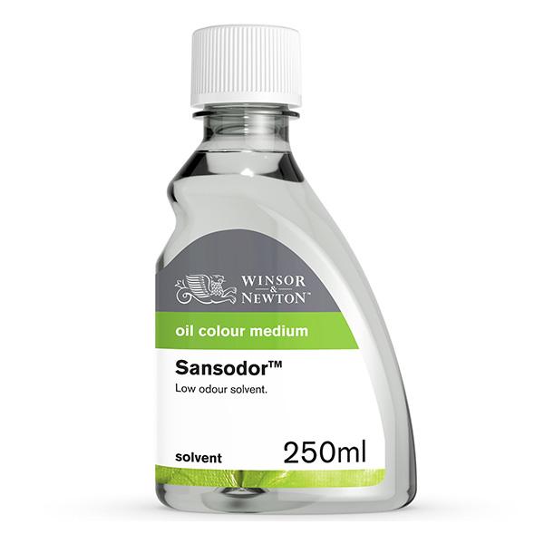 サンソダー微臭溶剤 低臭ペトロール 250ml Ｗ&Ｎ画用液