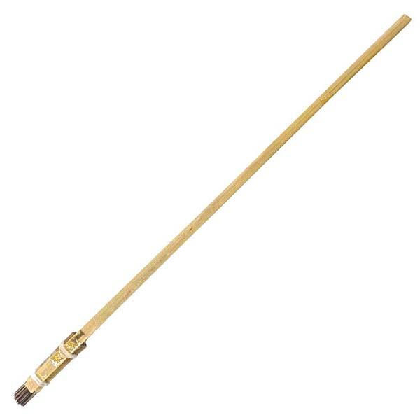 穂先サイズ・・・約 幅 2.5mm×長さ 5mm原材料：鹿毛良質な鹿毛は、中が空洞の毛で硬く金網でのボカシ、染色用のすり込み、ローケツ染め、版画用等、 広く使えます。●筆は在庫切れにより、納期がかかる場合もございますがご了承ください。