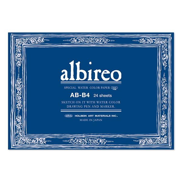 ホルベイン｜アルビレオ水彩紙 ブロック B4 並厚口 中目 (AB-B4)