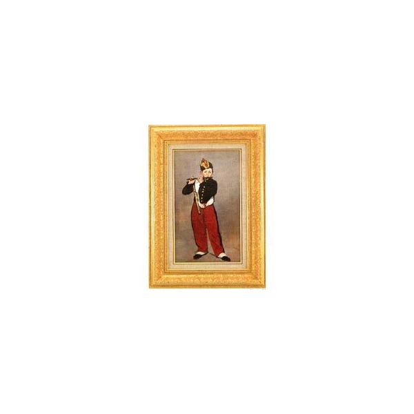 小学生が描いた「笛を吹く少年」 子供のためのオルセー美術館(172)笛吹きの少年の影はどこに/マネ