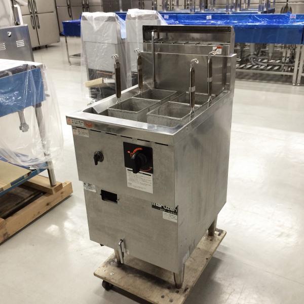 マルゼン ゆで麺機 冷凍麺釜 MRF-066　LP マルゼン（厨房機器） ゆで麺機（冷凍麺釜）マルゼン MRF-046C 中古