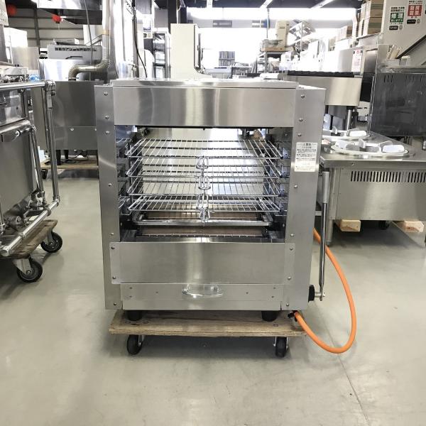 現状品 サンウェーブ LPガス用 グリラー 両面加熱式 SG-60 赤外線焼物