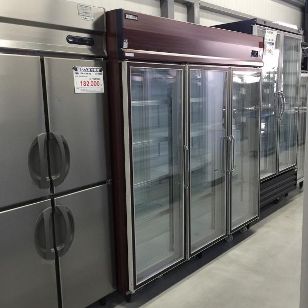 リーチイン冷蔵ショーケース 大和冷機 613KP-EC 中古【ガラス製品の