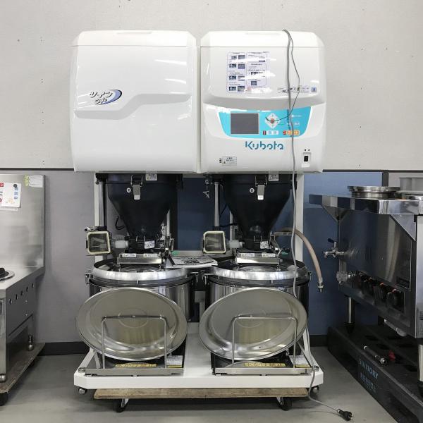 全自動ライスロボ(ダブル2釜)クボタ KR902WNA 中古 : 業務用 全自動ライスロボ(ダブル2釜)クボタ KR902WNA 中古 : 業務用