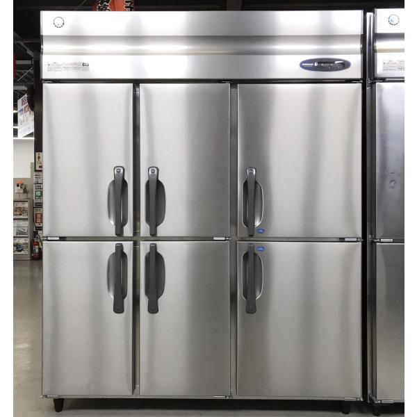 5148 ホシザキ6ドア業務用冷凍冷蔵庫HRF-150ZFT3-6D 2016年製 三相200V