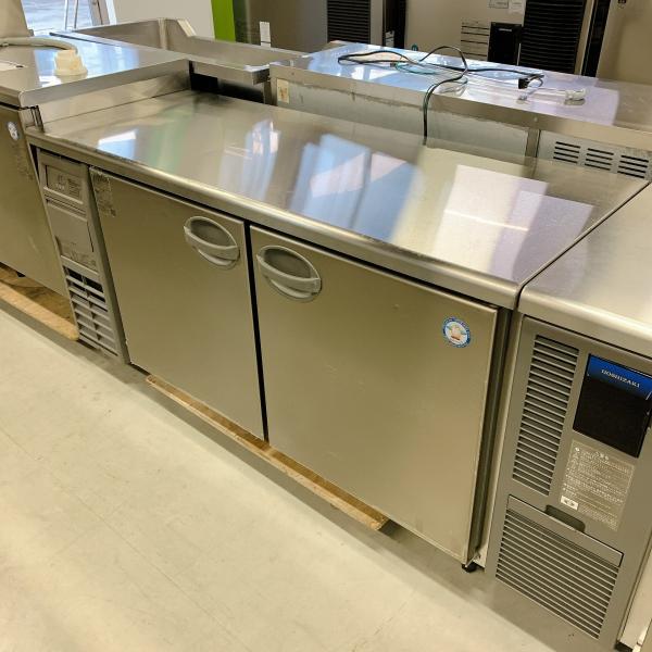 ■中古品 フクシマ 台下冷蔵庫 YRC-150RE2-E 2019年 1500ｘ600ｘ800ｍｍ 動作問題なし■ フクシマ 冷蔵コールドテーブル YRC-150RE2-E 180713101544002 - 中古
