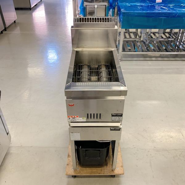 CI7★マルゼン★ 2015年製 LPガス用 フライヤー MGF-13J 業務用 MGF-13FK 【マルゼン】 ガスフライヤー 18L ファーストフード