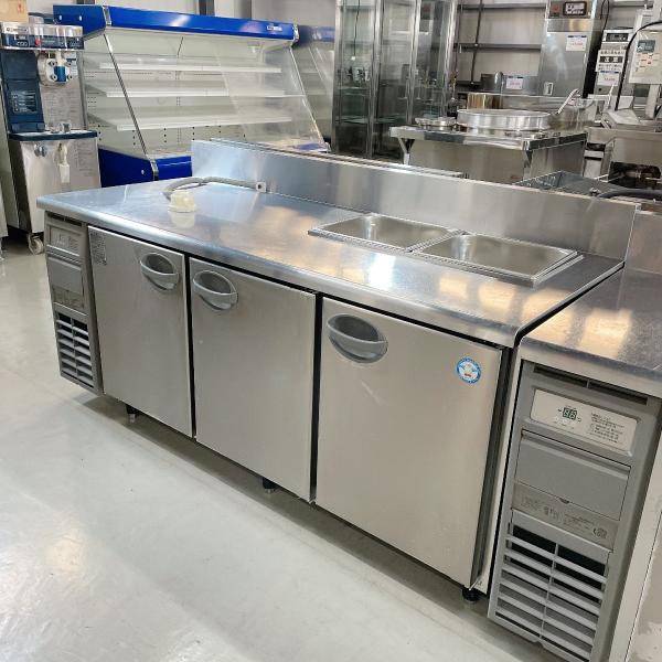 【フクシマ】 福島工業 業務用冷蔵庫 コールドテーブル YRW-180RM2-R(改) 厨房機器 2016年製 Y0452 e-gekiyasu_g0002992